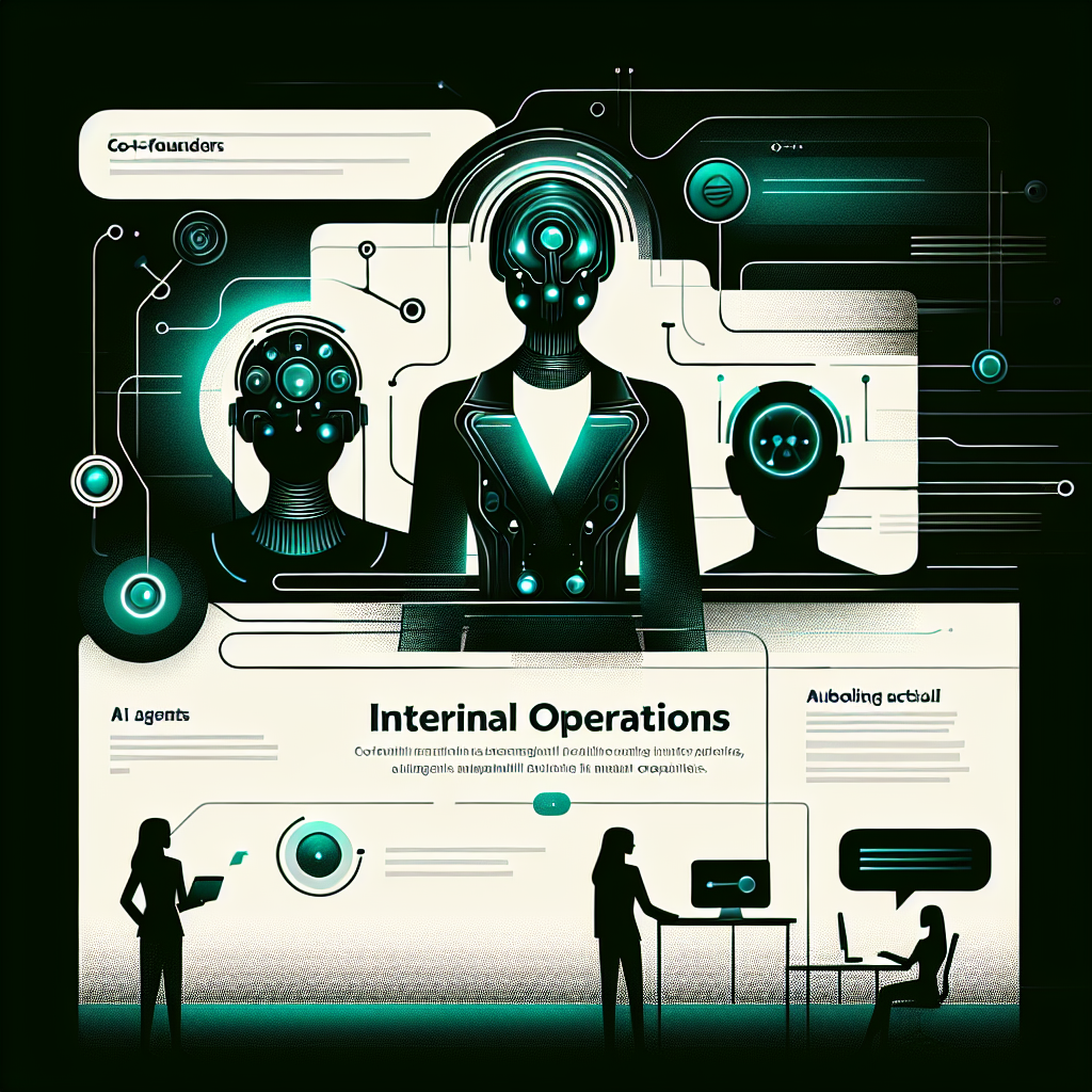 AI Agents como “co-fundadores” operacionais e automação para operações internas