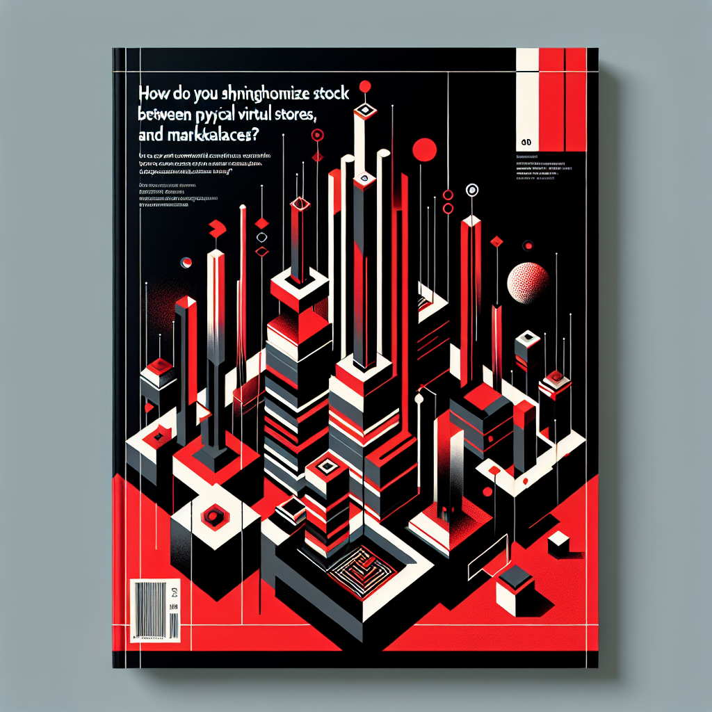 como vocês sincronizam estoque entre loja física, virtual e marketplace??