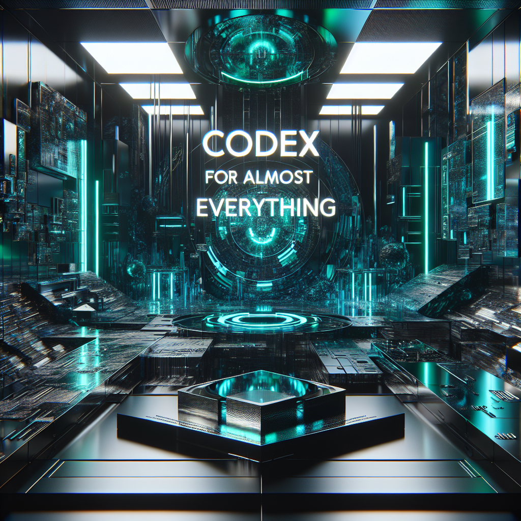 Codex for Almost Everything