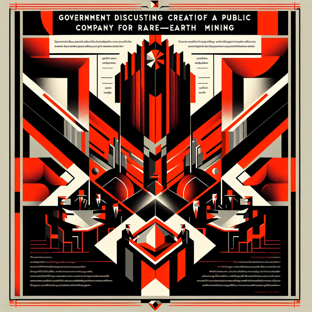 Planalto discute criação de estatal para minerar terras-raras