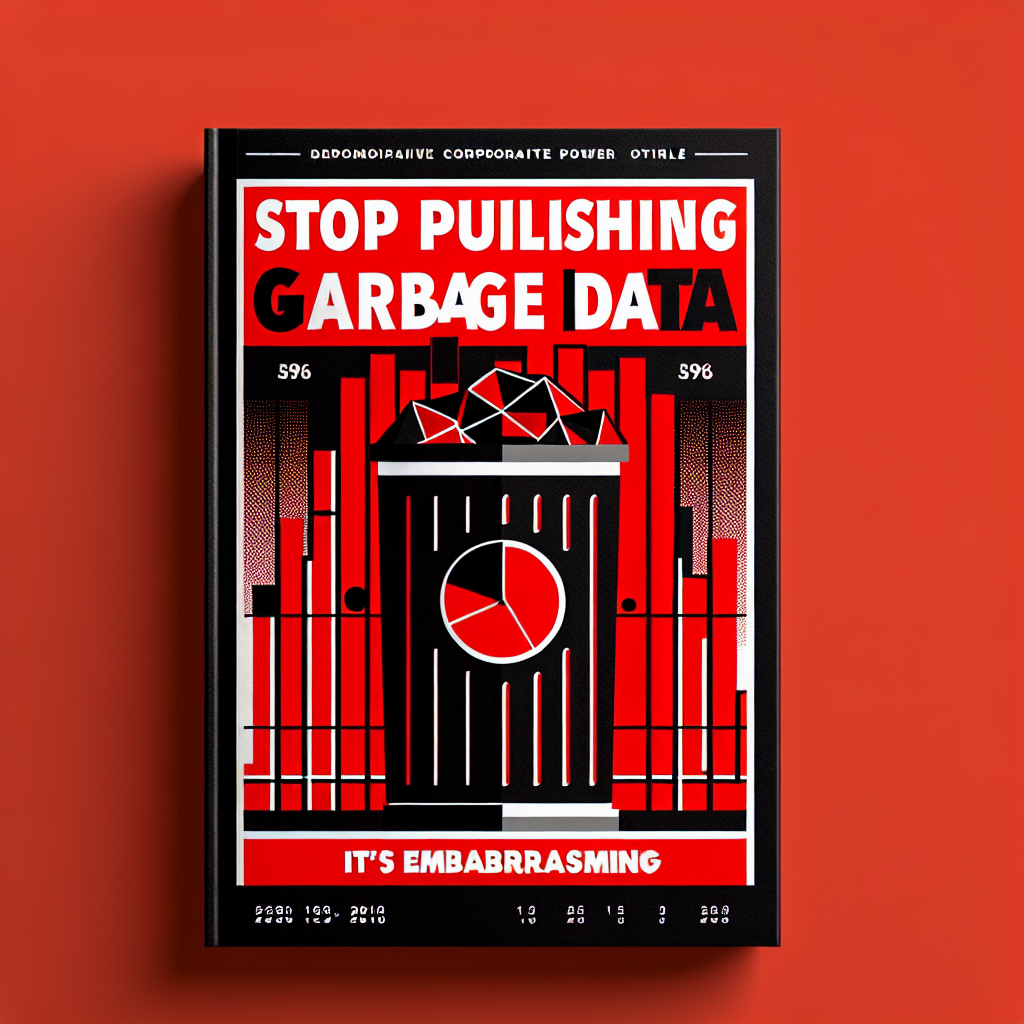 Stop Publishing Garbage Data, It's Embarrassing