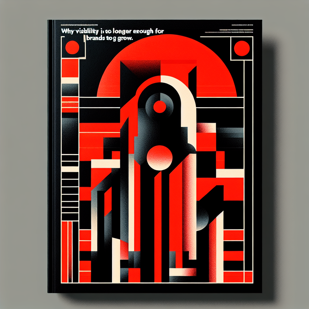 Por que visibilidade já não é suficiente para as marcas crescerem
