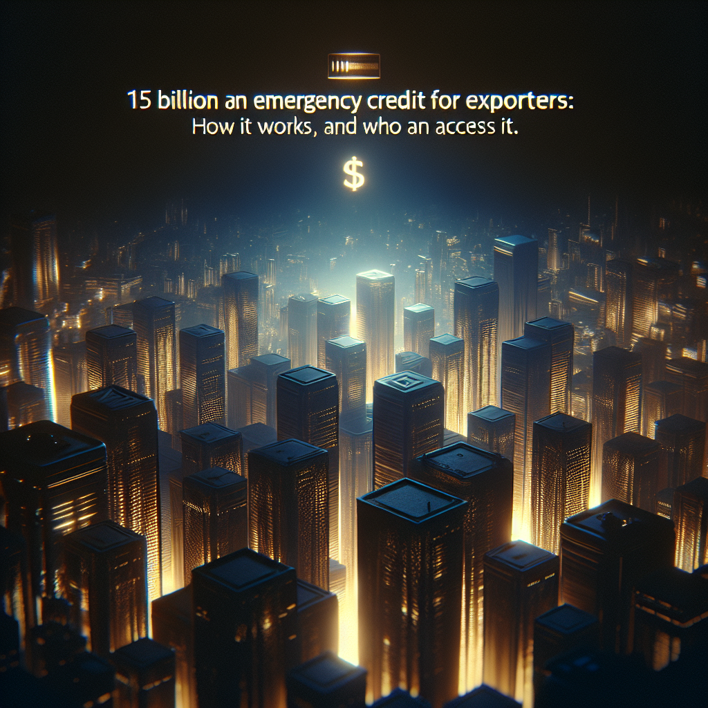 Entenda o crédito emergencial de R$ 15 bilhões para exportadores: como funciona e quem pode acessar