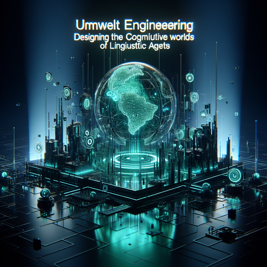 Umwelt Engineering: Designing the Cognitive Worlds of Linguistic Agents