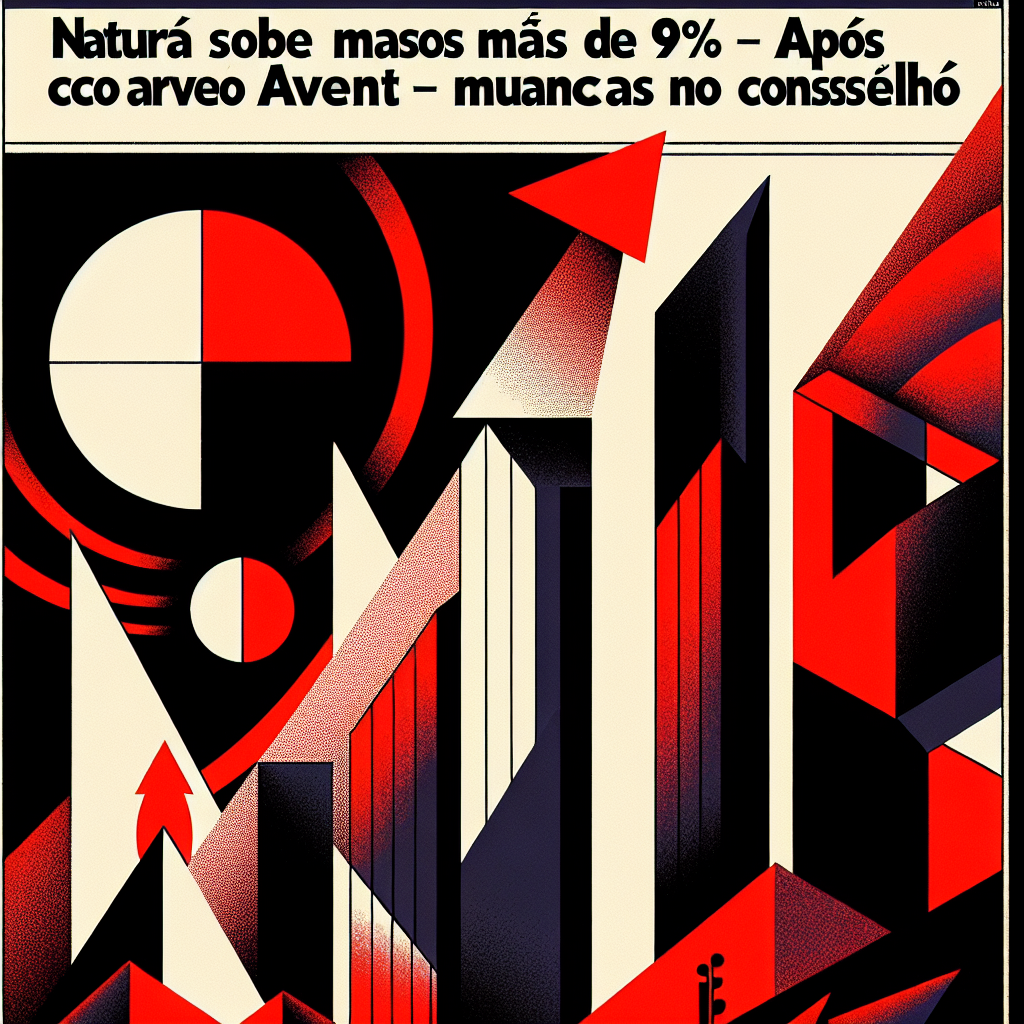 Natura sobe mais de 9% após acordo com Advent e mudanças no conselho