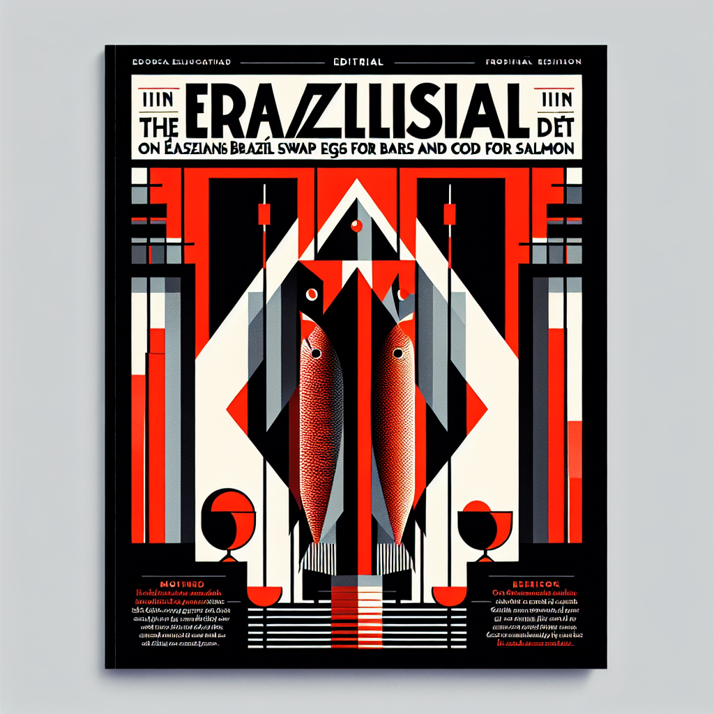 Na Páscoa, brasileiro troca ovo pela barra e bacalhau pelo salmão