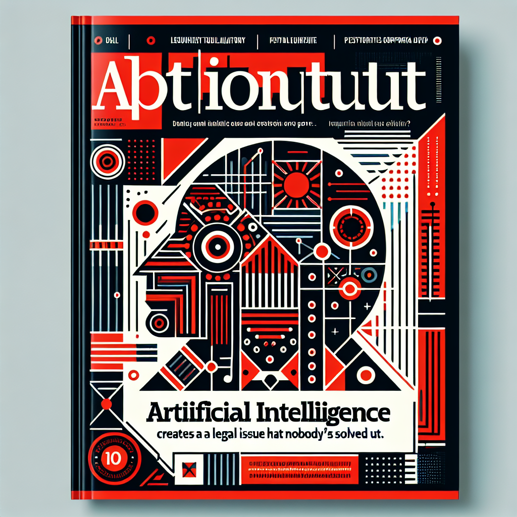IA está criando um problema jurídico que ninguém resolveu ainda