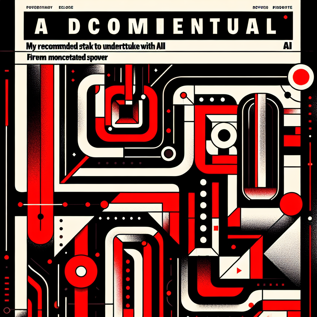 minha stack recomenda pra empreender com IA