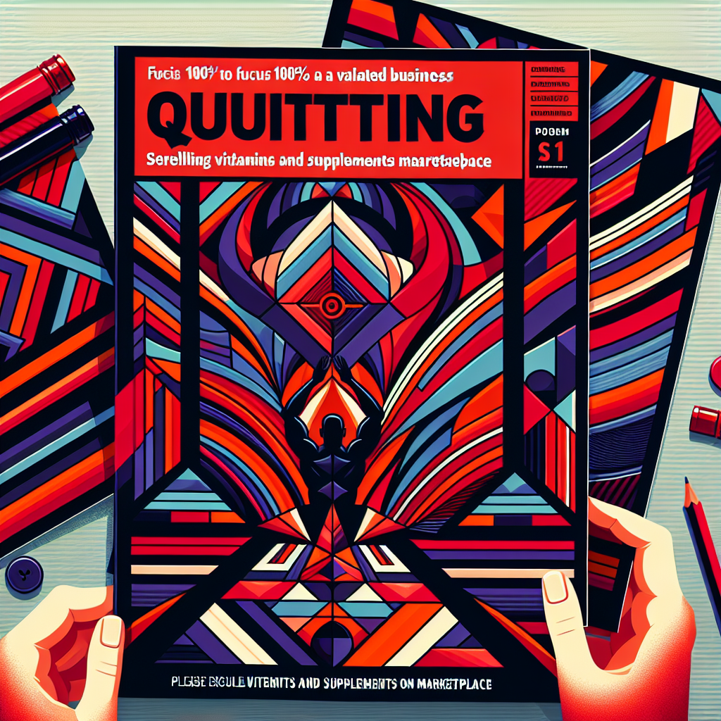 Sair do emprego PJ para focar 100% no meu negócio validado (revenda de vitaminas e suplementos em mkt place)