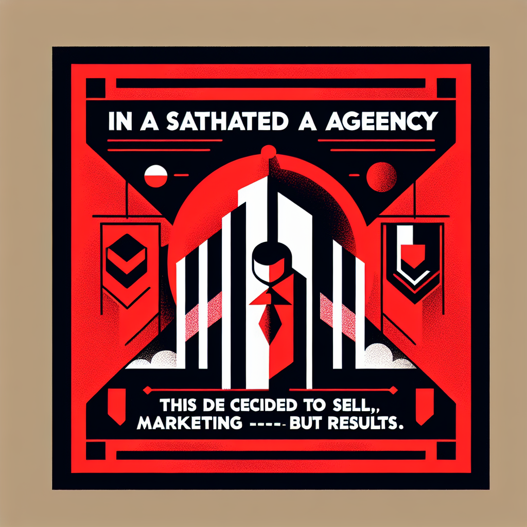 Em um mercado saturado, essa agência decidiu não vender marketing — e sim resultado