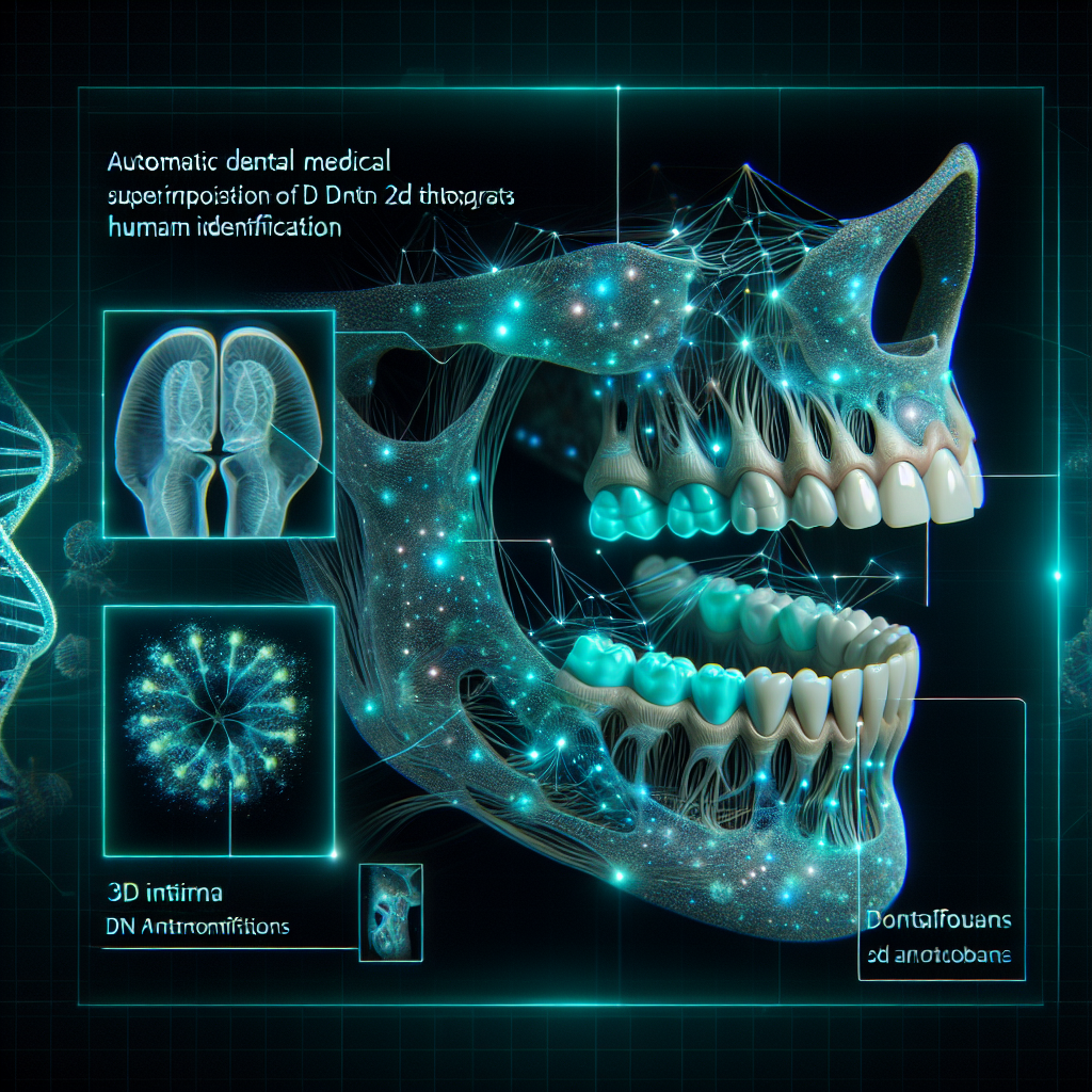 Automatic dental superimposition of 3D intraorals and 2D photographs for human identification
