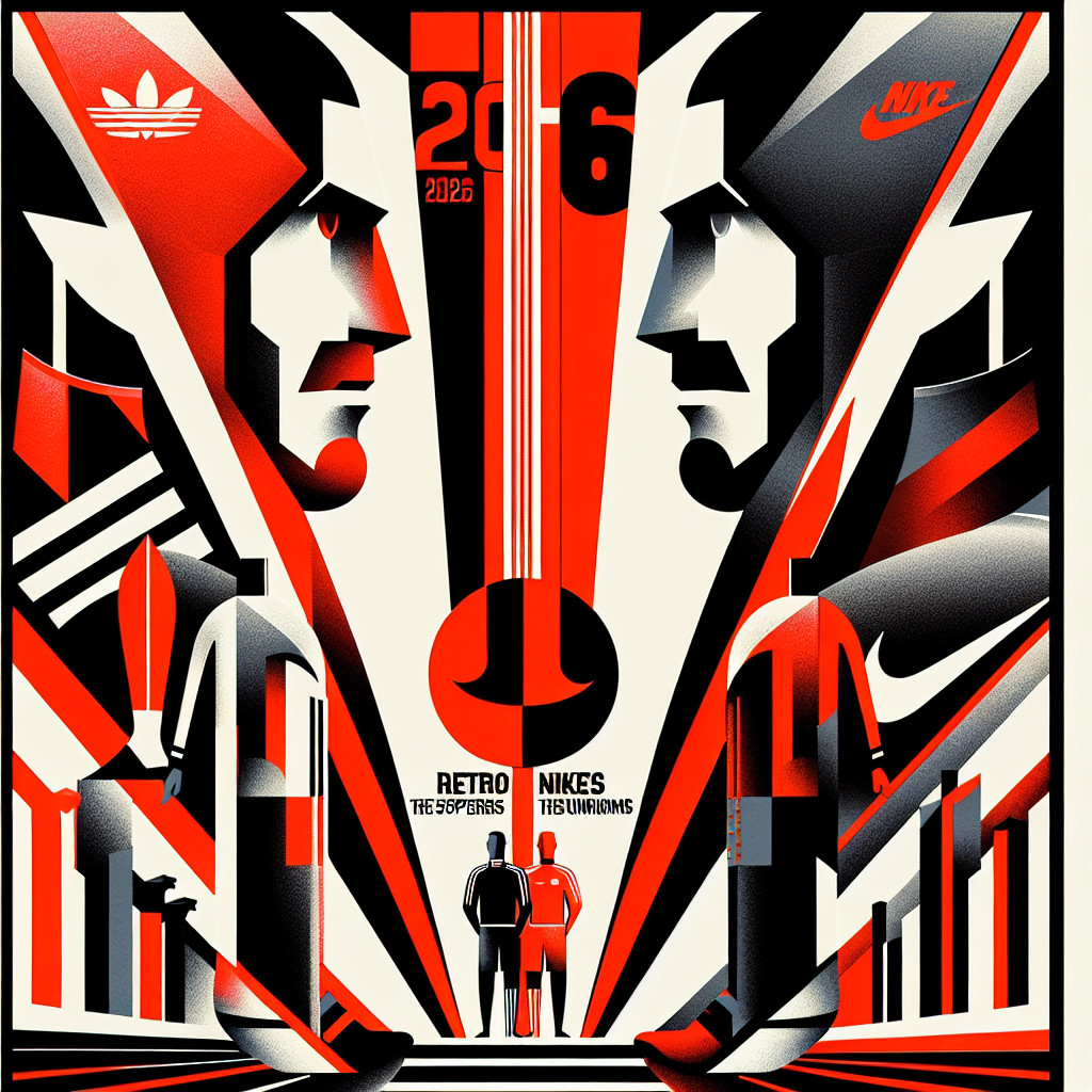 O duelo entre Adidas retrô e Nike futurista para os uniformes da Copa do Mundo 2026