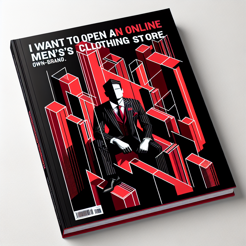 Quero abrir uma loja online de roupas masculinas/marca própria