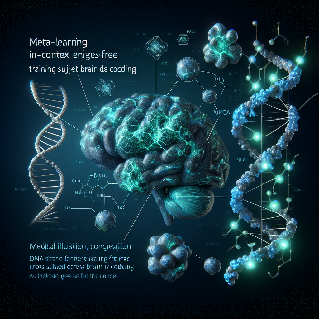 Meta-learning In-Context Enables Training-Free Cross Subject Brain Decoding