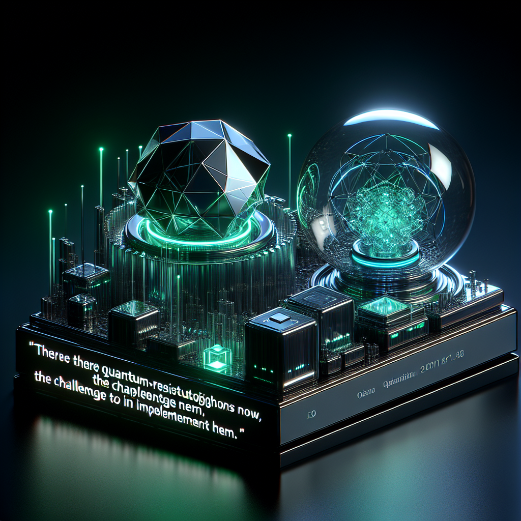 'Já existem algoritmos resistentes à computação quântica, o desafio é implementá-los', diz CEO