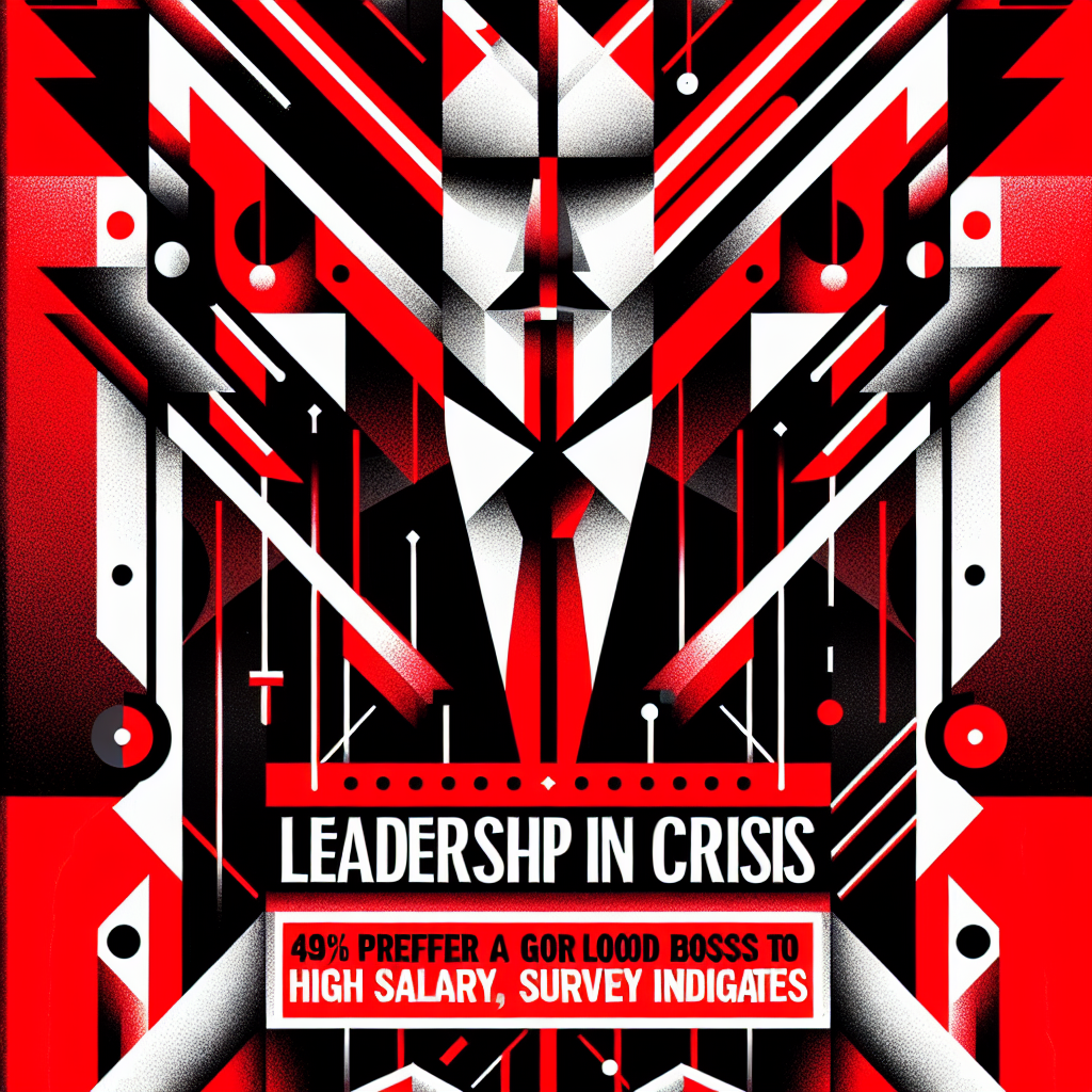 Liderança em crise: 49% preferem um bom chefe a um salário alto, indica levantamento