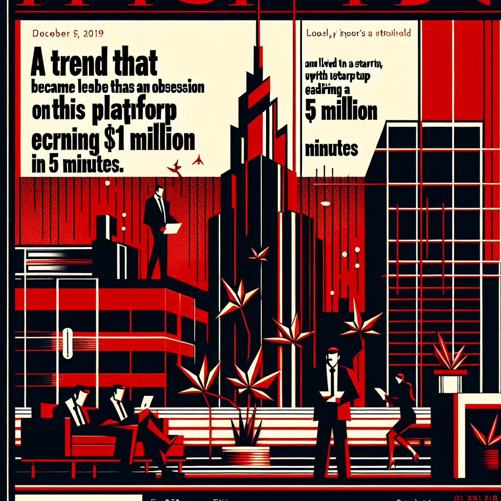 A tendência que virou obsessão nessa plataforma e levou startup a faturar US$ 1 milhão em 5 minutos