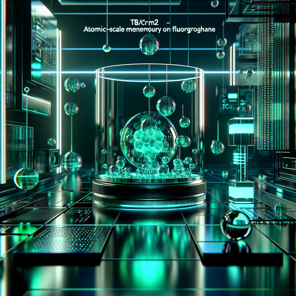 TB/cm² at zero retention energy – atomic-scale memory on fluorographane