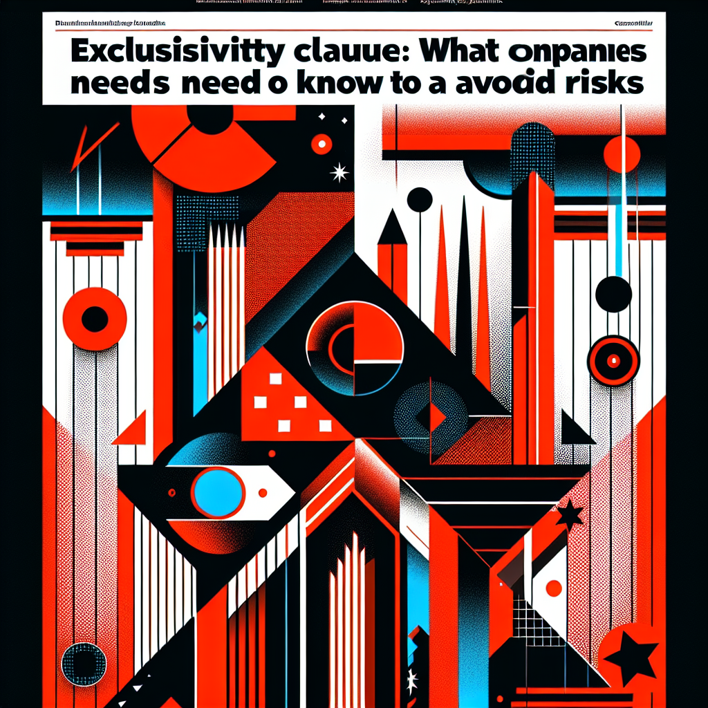 Cláusula de exclusividade: o que empresas precisam saber para evitar riscos