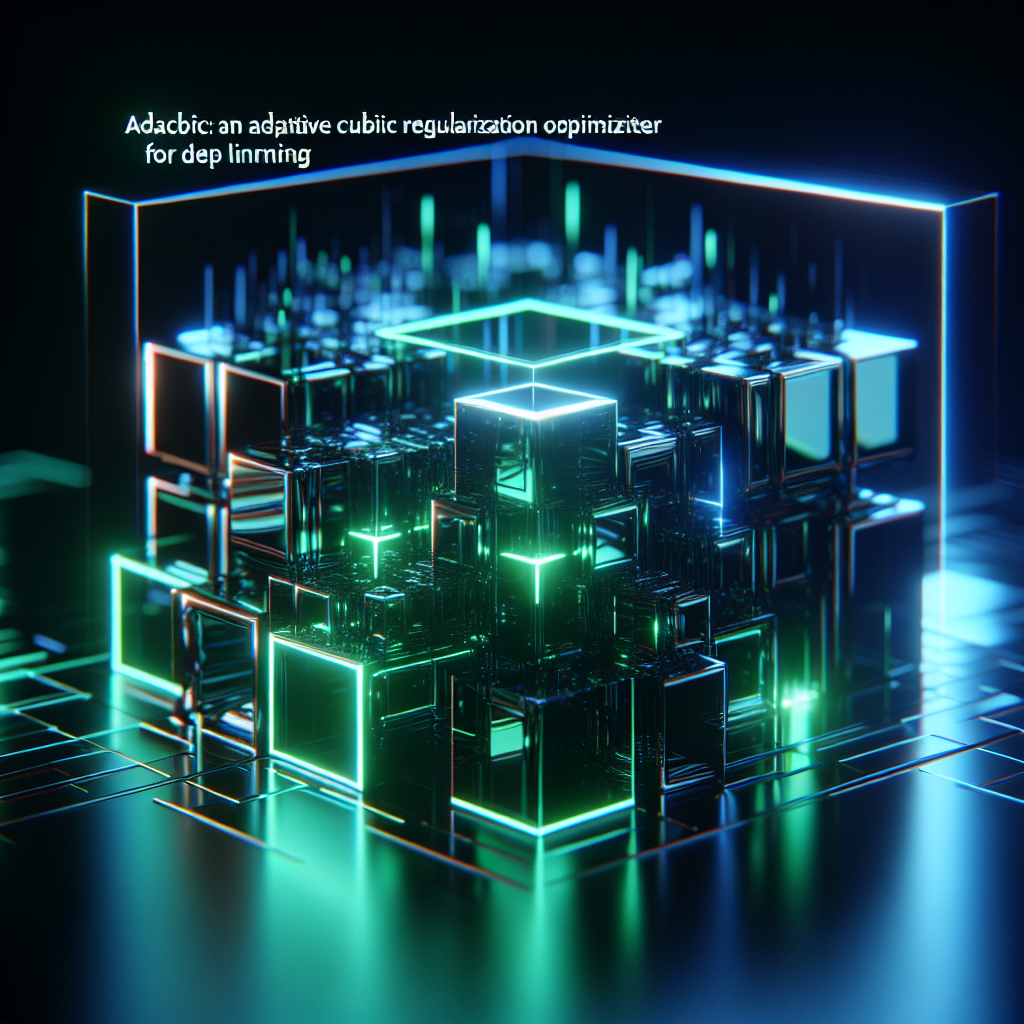 AdaCubic: An Adaptive Cubic Regularization Optimizer for Deep Learning