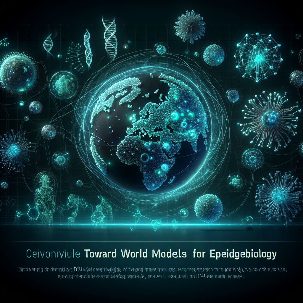 Toward World Models for Epidemiology